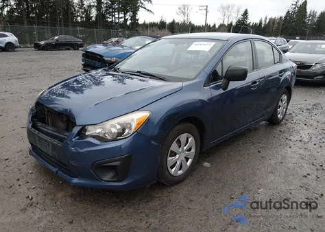 2012 Subaru Impreza 2.0I из США, поврежденный, VIN JF1GJAA69CH004189